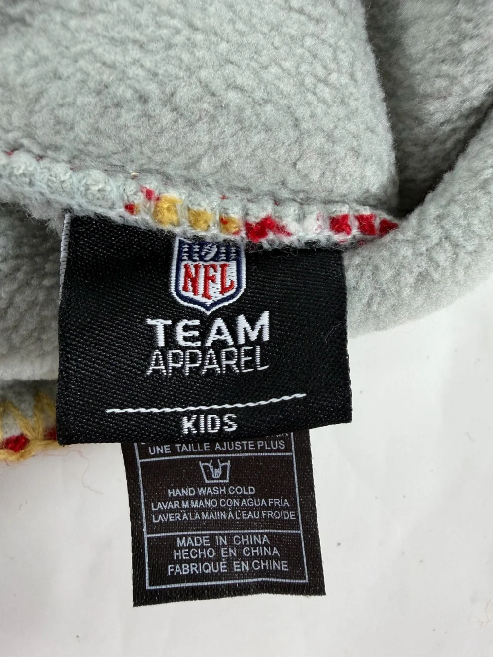 San Francisco 49ers Mohawk Beanie NFL Team Apparel Fringe Knit Winter Hat OSFM